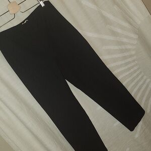 Eileen Fisher organic cotton ankle pants EEKO in black size XS.